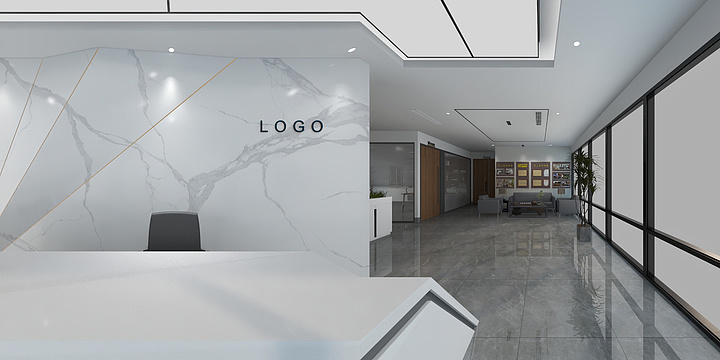 W全屋设计-花果园M区办公室-装修设计方案