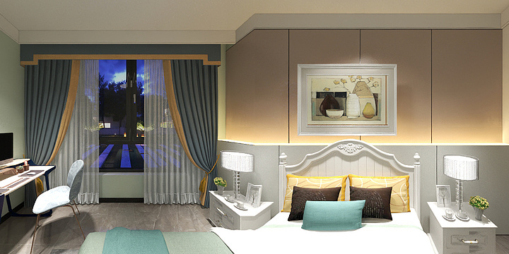 酷佳装饰-沁香华庭常略伟-装修设计方案