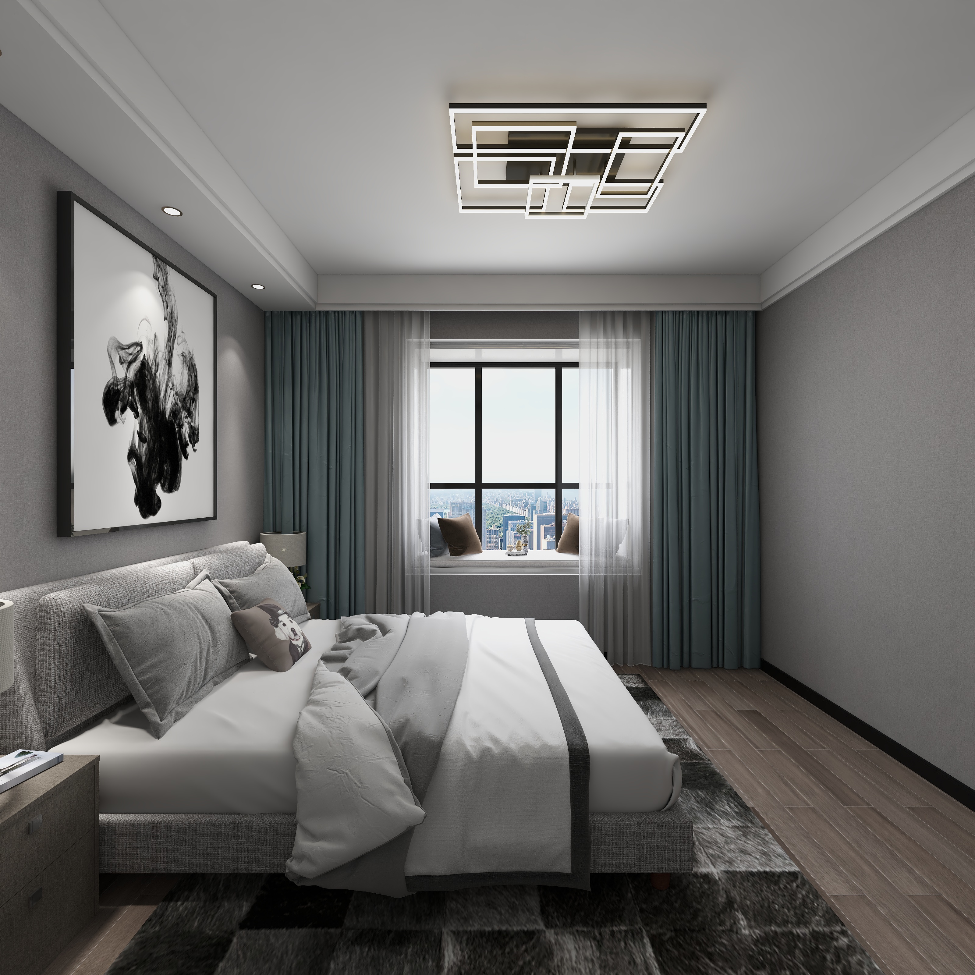 山西塞纳春天韩总1-山投城4-1-2501-装修设计方案