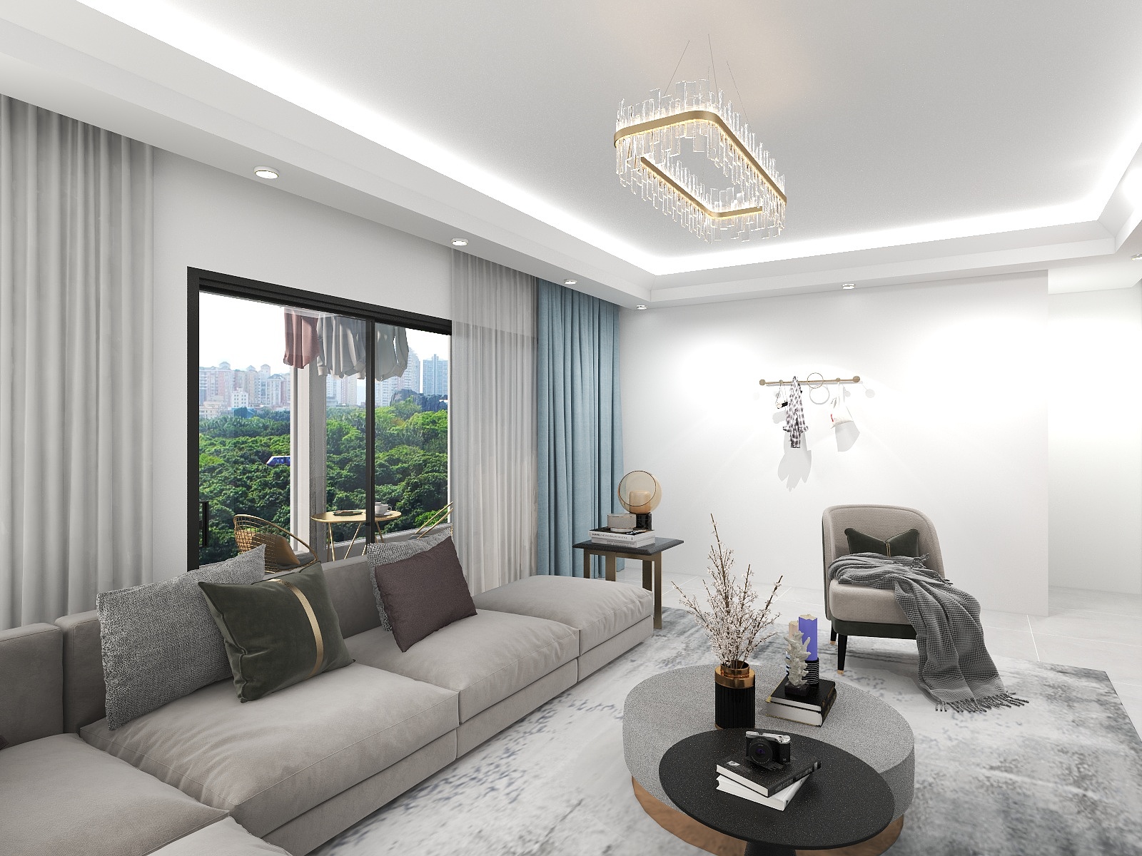 张立阳007-四居室面积111-装修设计方案