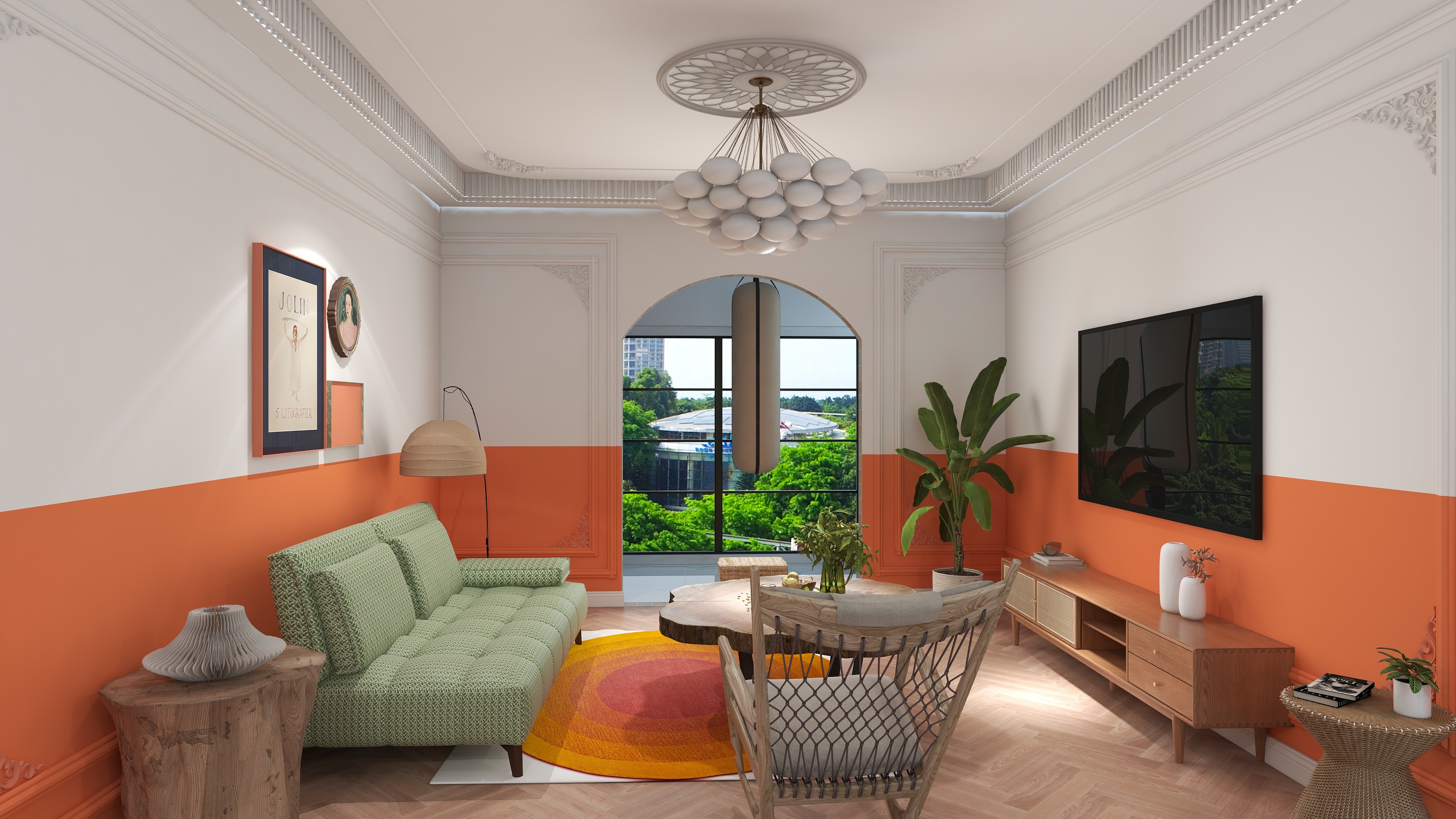 淄博装饰WjNa-山东水利职业学院-李传霞-浪漫法式风格-装修设计方案