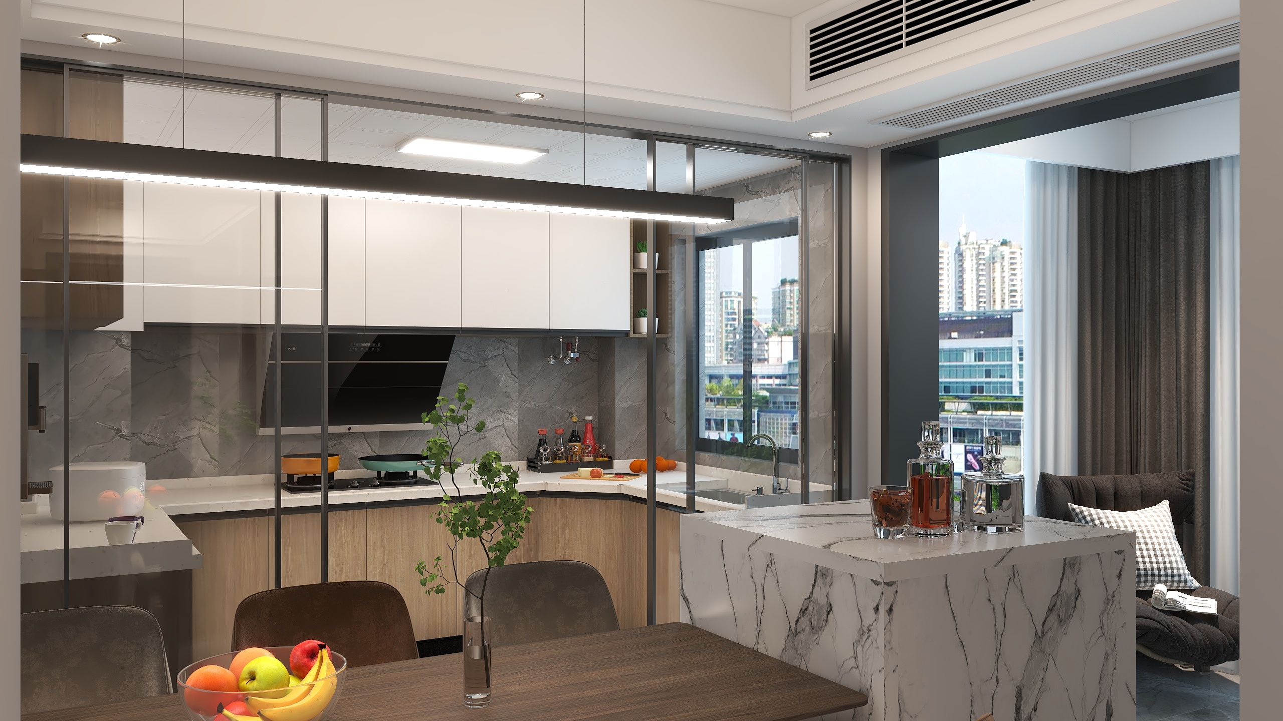 沈冬-四居130平天地国际公馆-装修设计方案