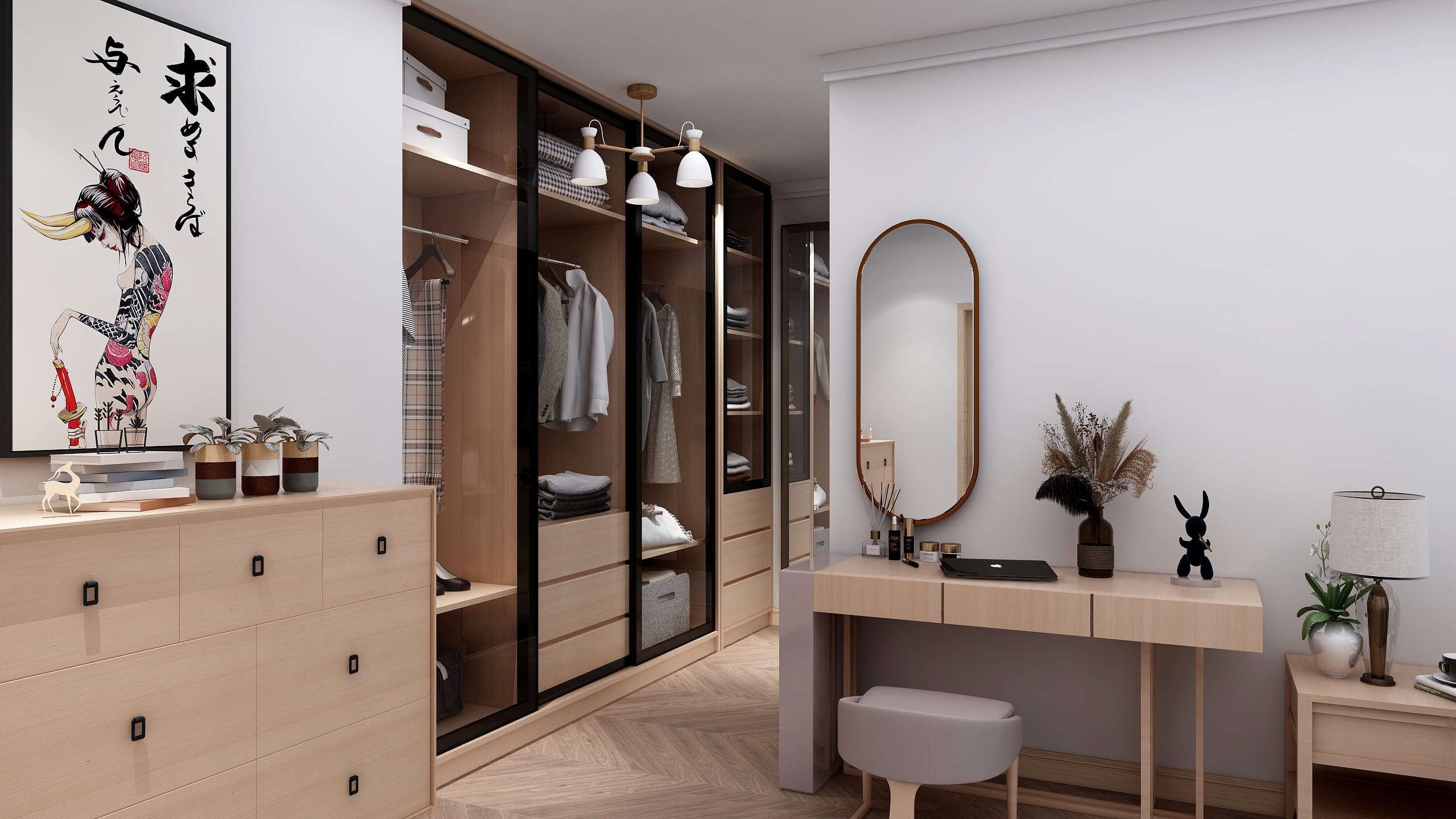 室内设计孙键-大雄城市花园装修效果图