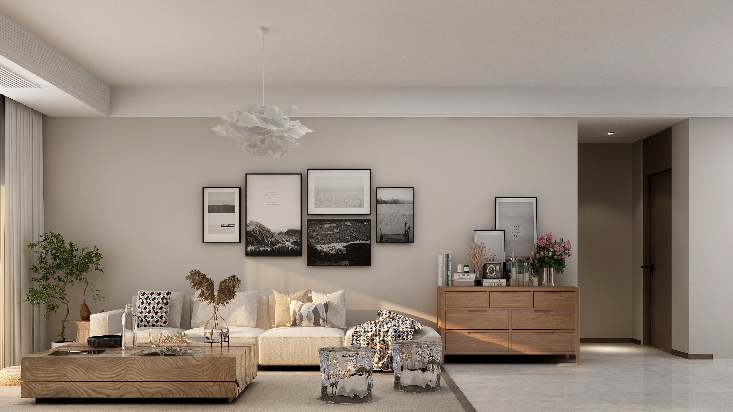 千彦空间设计-125平|轻松打造舒适感日系风-装修设计方案