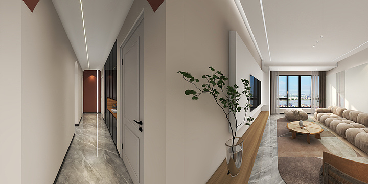 温眸空间设计-中海珑湾——诧寂风3-副本-副本-装修设计方案