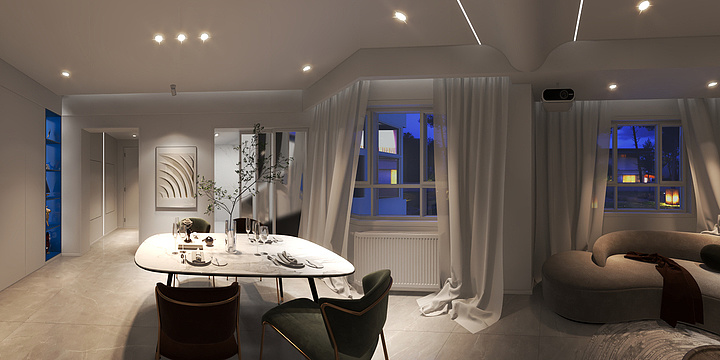 田骏逸-长城嘉苑.dwg-装修设计方案