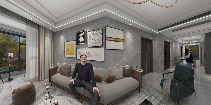 赵世豪-玖号院8-1-1501.dwg-改动-装修设计方案