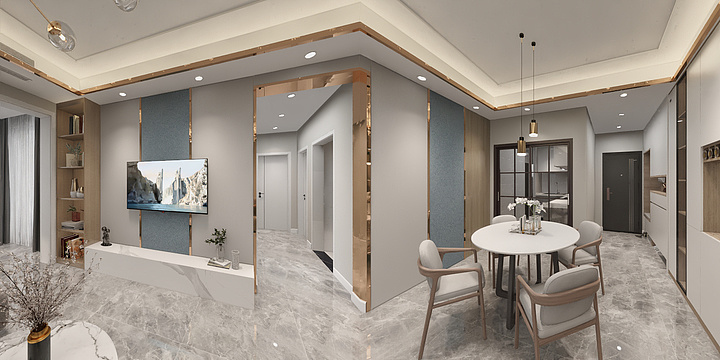 Skip2MyLou-现代简约.dwg-装修设计方案