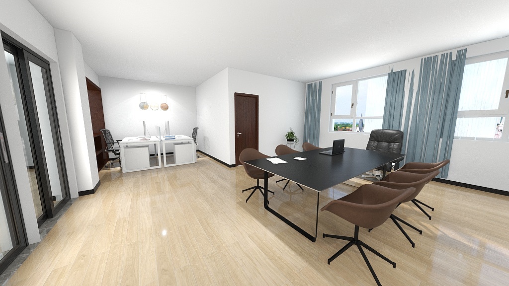 陶然装饰公司-塞柏公司办公楼-装修设计方案