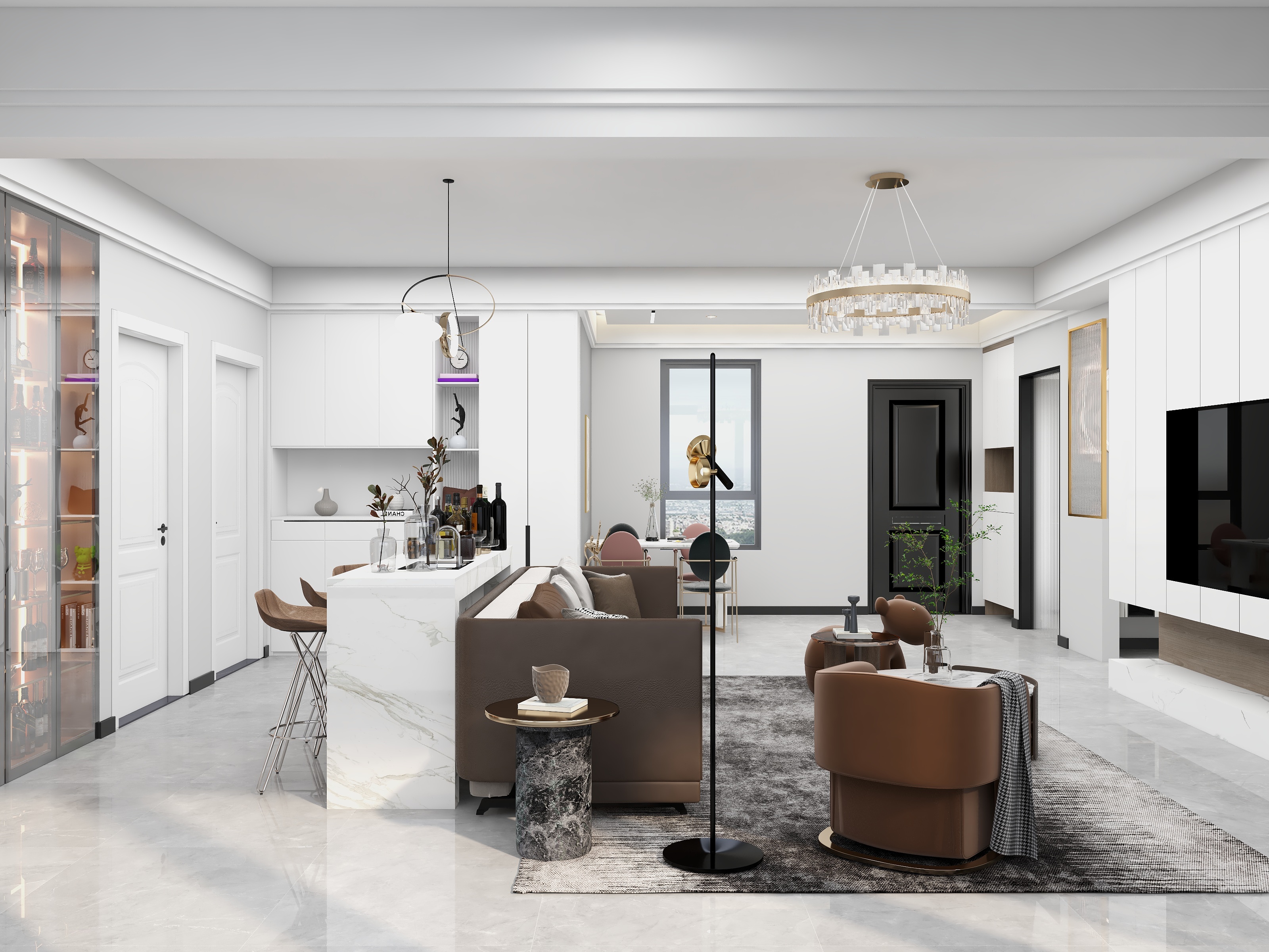 设计师闫工-一二五现代简约.dwg-装修设计方案