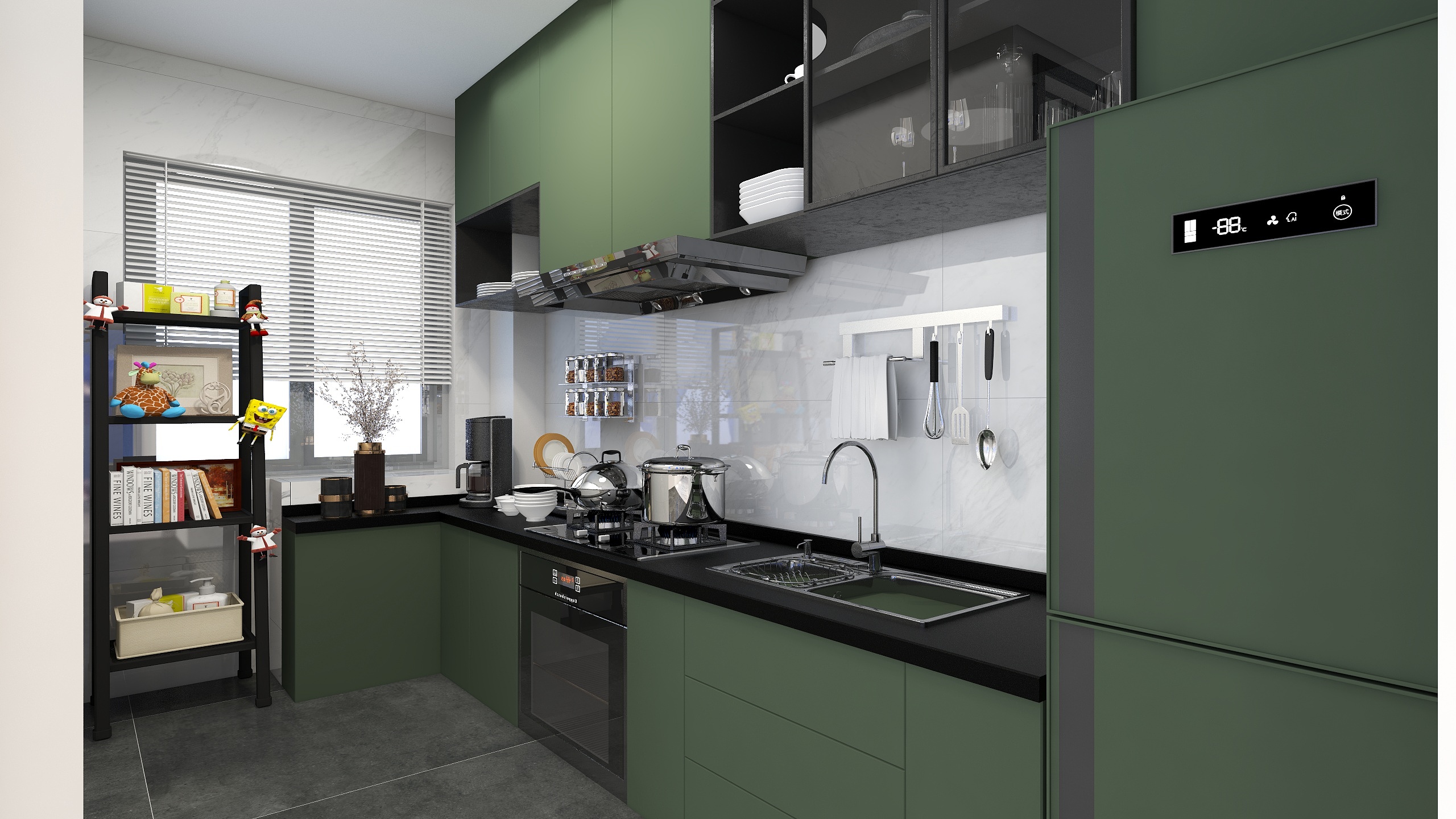 菁木全案-瑞和园89.50㎡B户型3室2厅1卫-装修设计方案