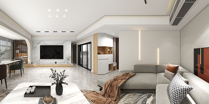 原创设计杨-鑫晨学府131-装修设计方案