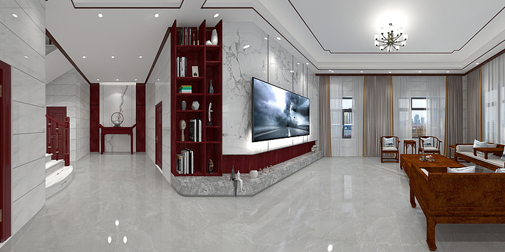 阿哲装修设计-室内装修.dwg-装修设计方案