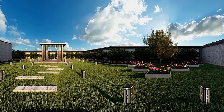 设计师I吴泽肸-关汉卿书院（室外）-装修设计方案