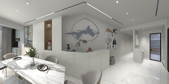 w君莫笑-光明-璟城5栋1单元504-装修设计方案