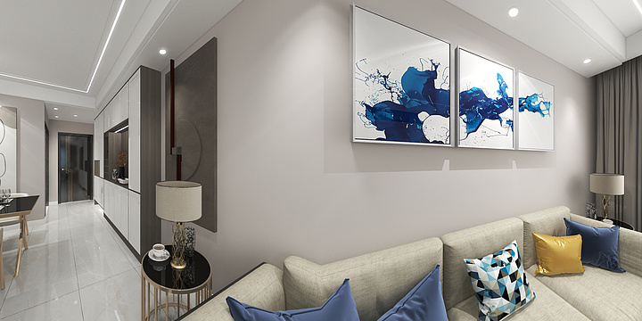 腾龙庆羽-三汇金府(1)-Model-装修设计方案