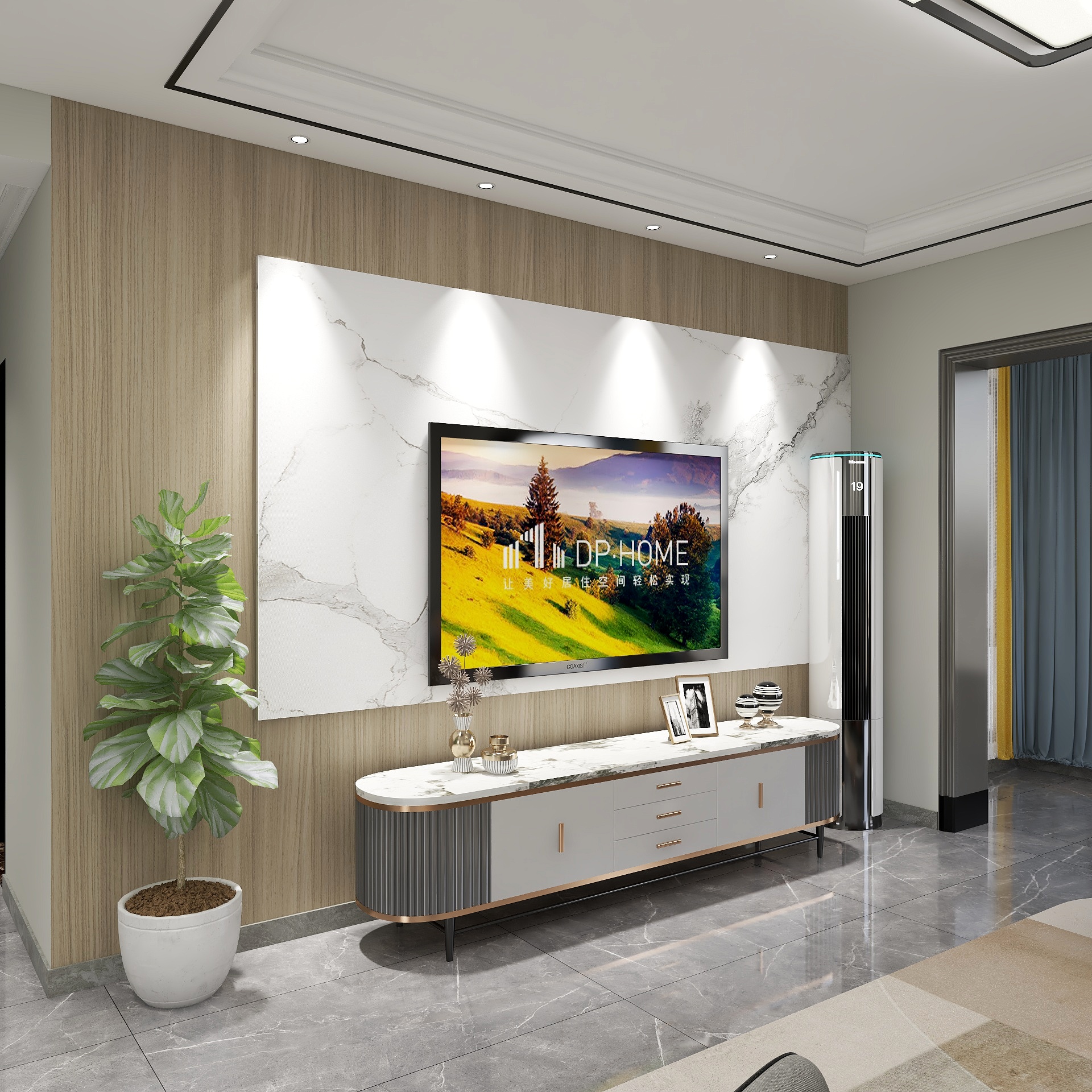 设计师徐显龙-现代轻奢_120平-装修设计方案