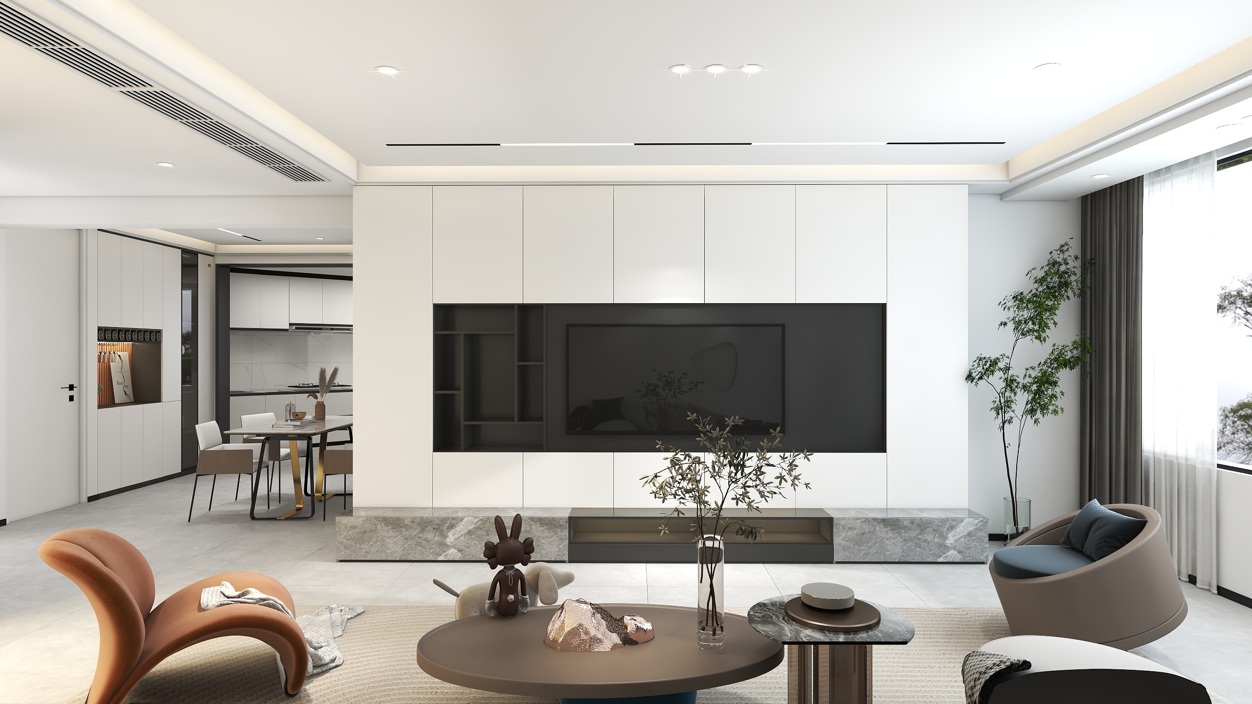 LzG-无主灯.dwg-副本-装修设计方案