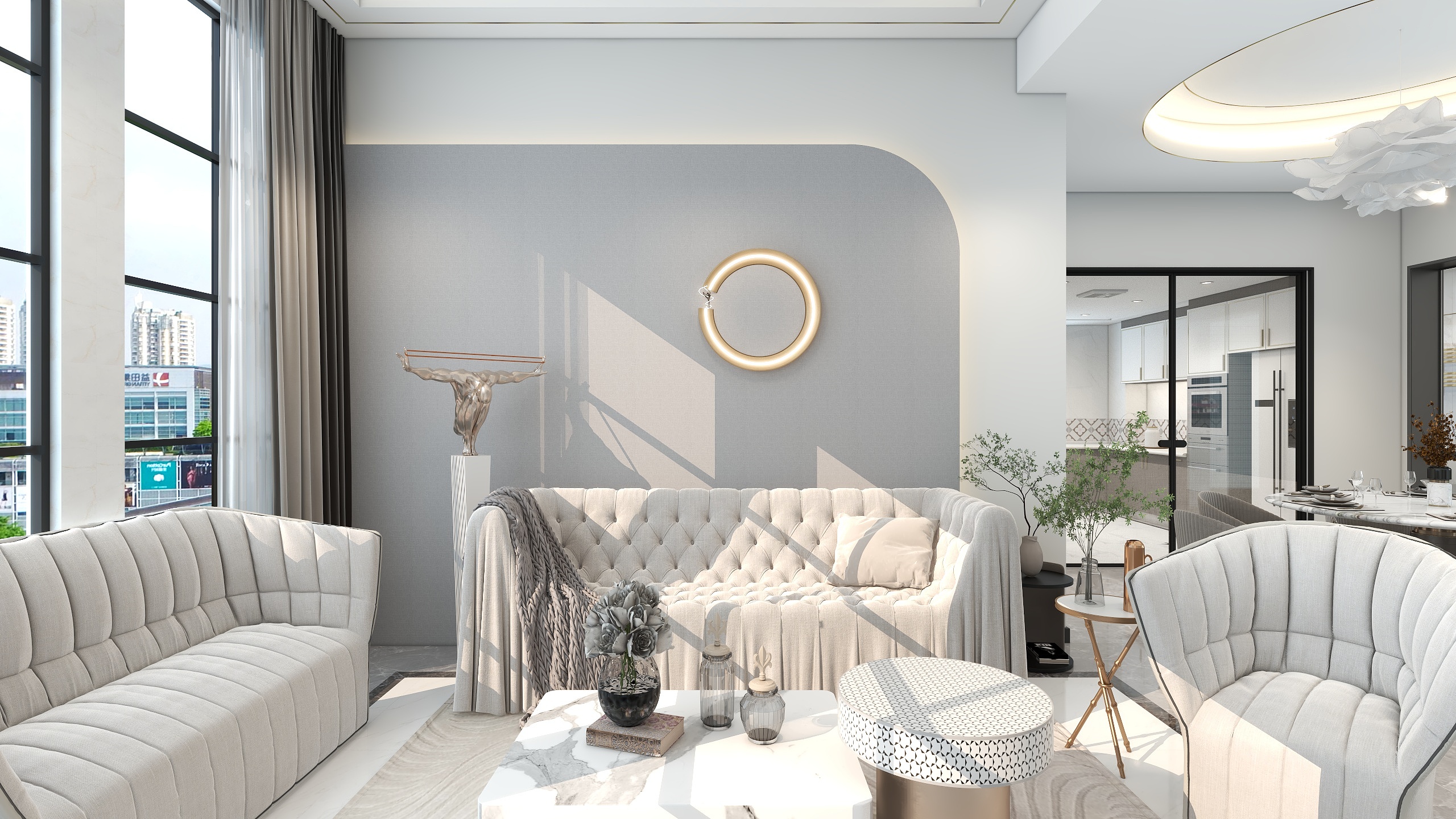 申晓2VMOl-考核作业2层别墅户型-轻奢风-装修设计方案