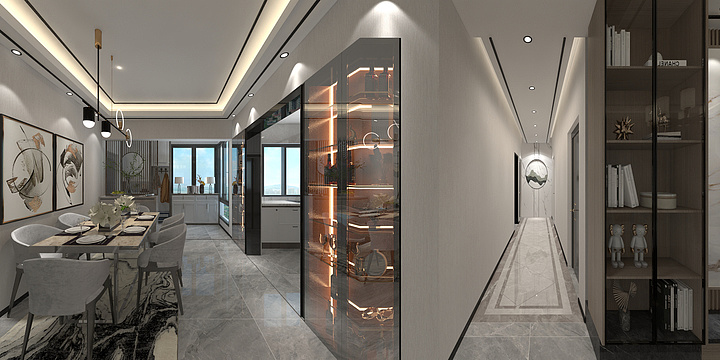 陈小愚-新中式-装修设计方案