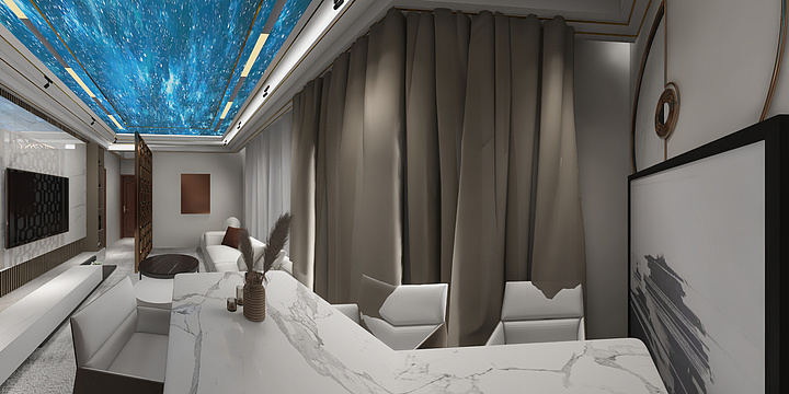 小凯BPtX-瑞和园89.50㎡B户型3室2厅1卫-装修设计方案