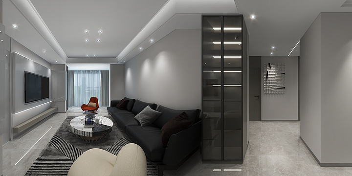 设计师阳仔-上海广场16-1-2302-装修设计方案