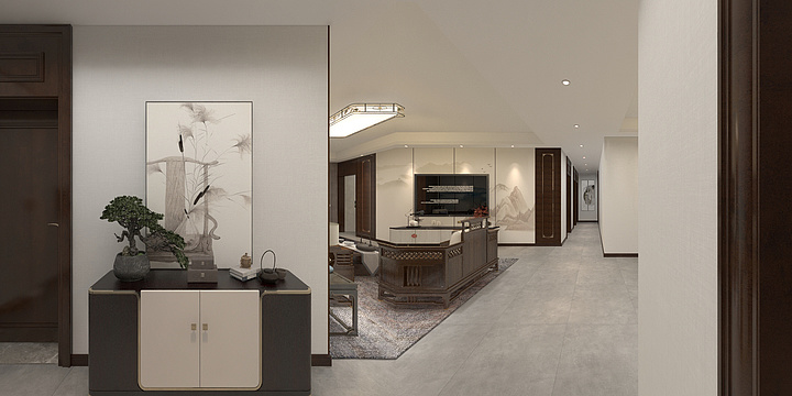 王木木哦-御景名邸19号楼简欧-装修设计方案