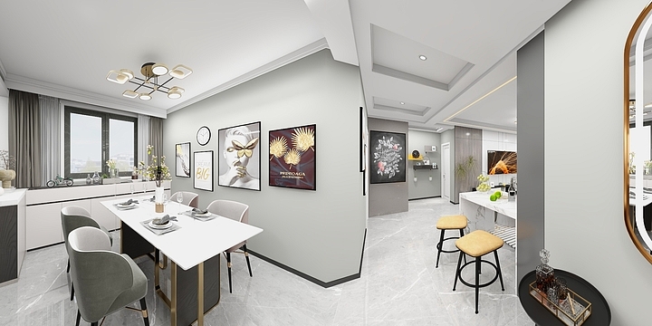 Miss_QQ-东方国际公寓.dwg-装修设计方案