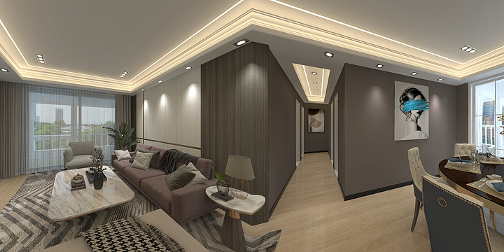 完美留情-天润城5#1-1805户型118pfm-方案二-副本-装修设计方案