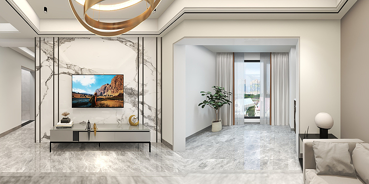 逐犬-穆二妹吾悅廣場15-4-3-改2-装修设计方案