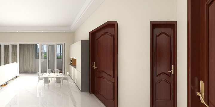 熊辉设计师-瑞和园89.50㎡B户型3室2厅1卫-装修设计方案