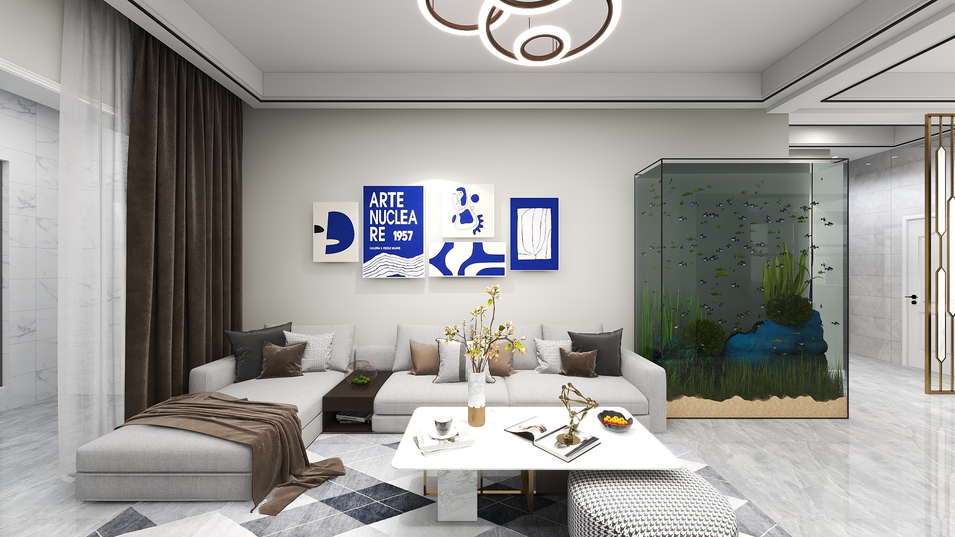 初作设计工作室赵善良-澜园802-装修设计方案