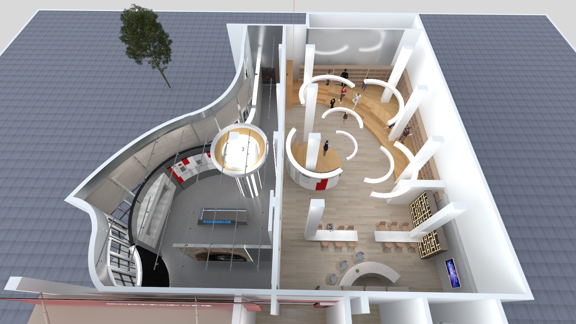 广州Sinartdesign-南山团委8.17原门-装修设计方案