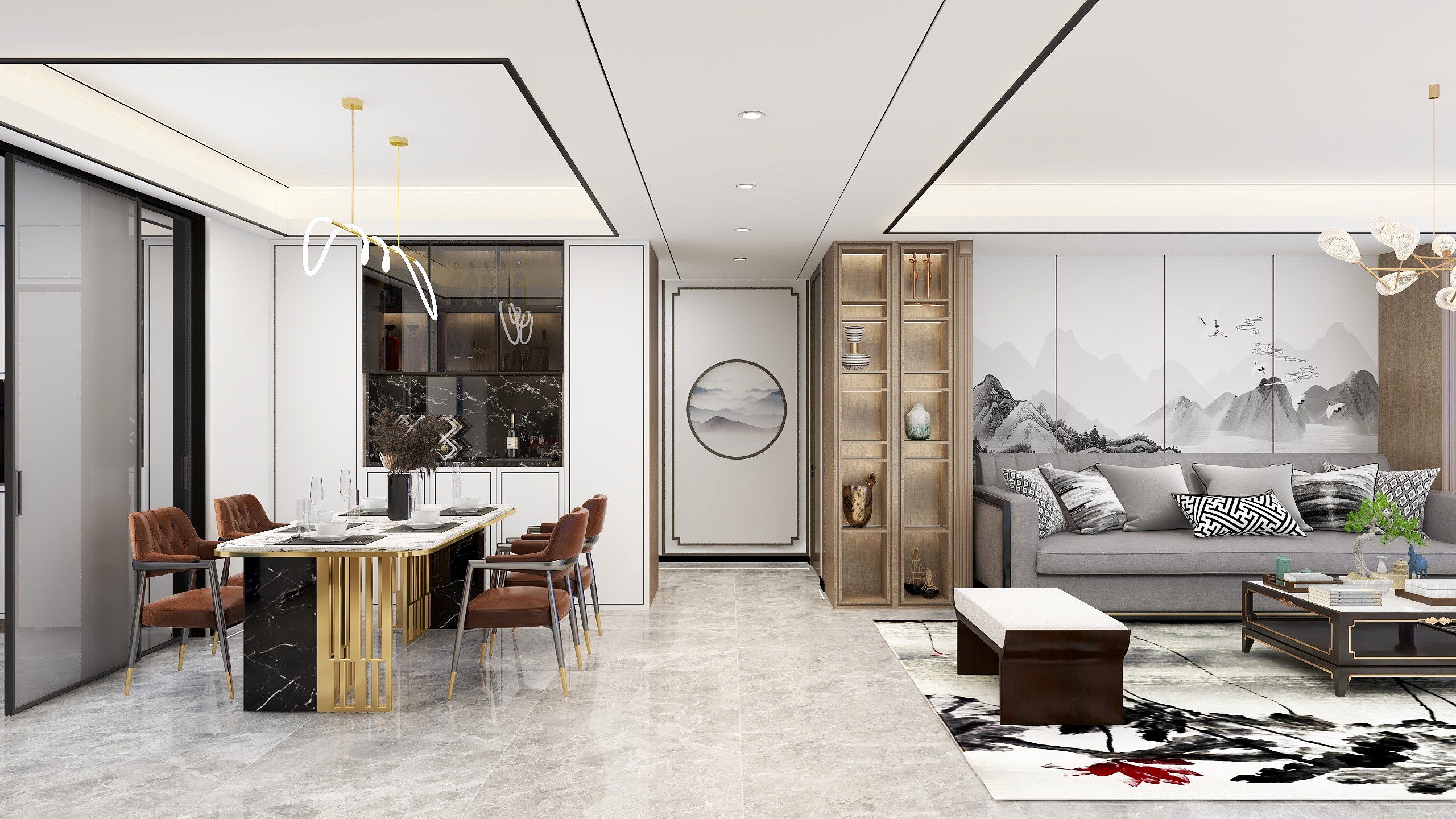 DESIGNER丨GXF-即墨区丨保利堂颂丨6号楼-装修设计方案