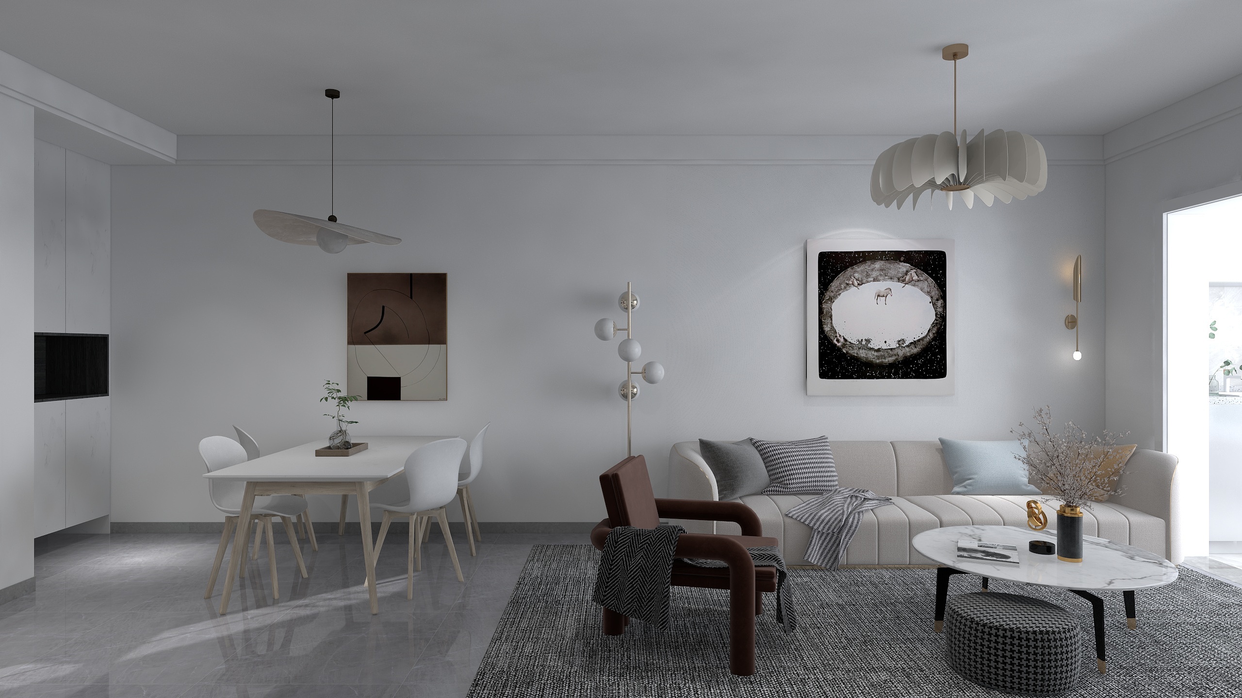 室内设计师李莉-银丰中户.dwg-装修设计方案