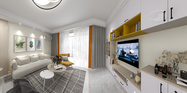 Mr周伟城-永泰简约风.dwg-装修设计方案