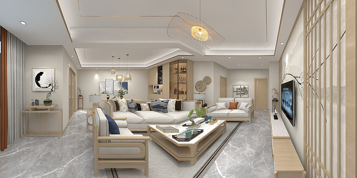 远鹏全屋定制-电力局私房六楼-普利亚-1-装修设计方案