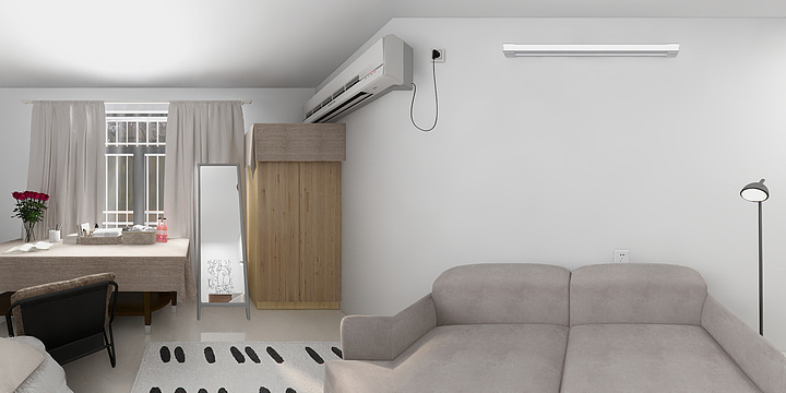 张雨欣14-简约单间出租房-副本-装修设计方案