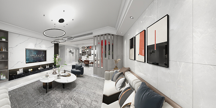 室内设计师-曾柯-车江汇源市场3楼钟哥雅居.dwg-装修设计方案