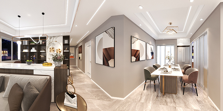 腾龙庆羽-华池书院-Model-装修设计方案