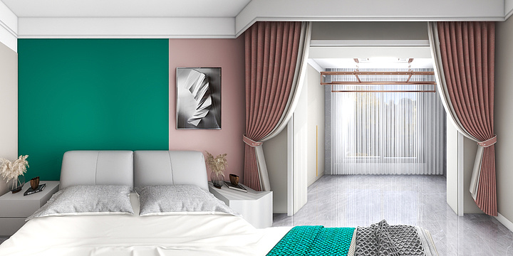 冒牌设计师巩-锦悦华庭-衣柜-装修设计方案