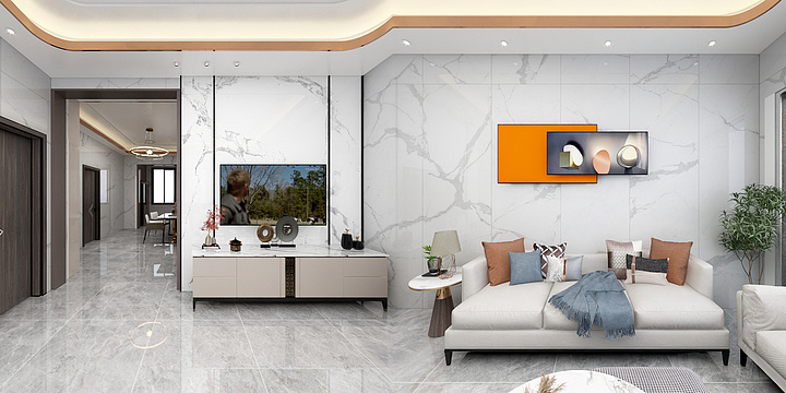 匠心久居李木子-冬姑（沙奥）现代时尚轻奢风雅居-装修设计方案