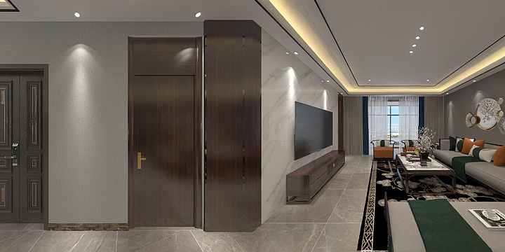 陈小愚-新中式-装修设计方案