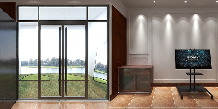 King文武pAn-golfroom-装修设计方案