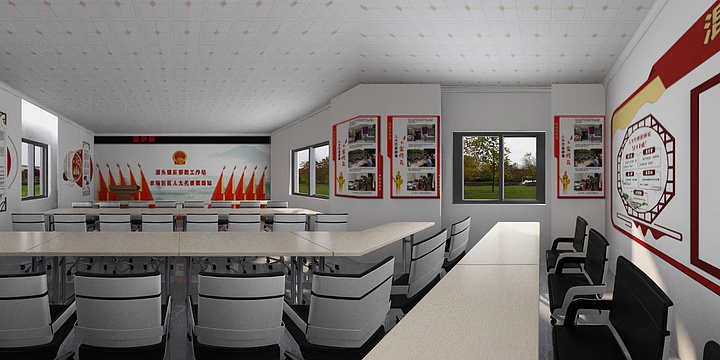 ╲▂*小布点大咖*-农场人大会议室-装修设计方案