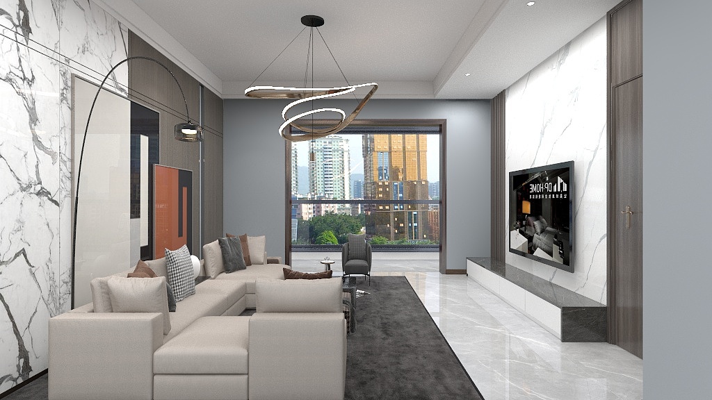 正正不呐呐-常绿卧龙府-装修设计方案