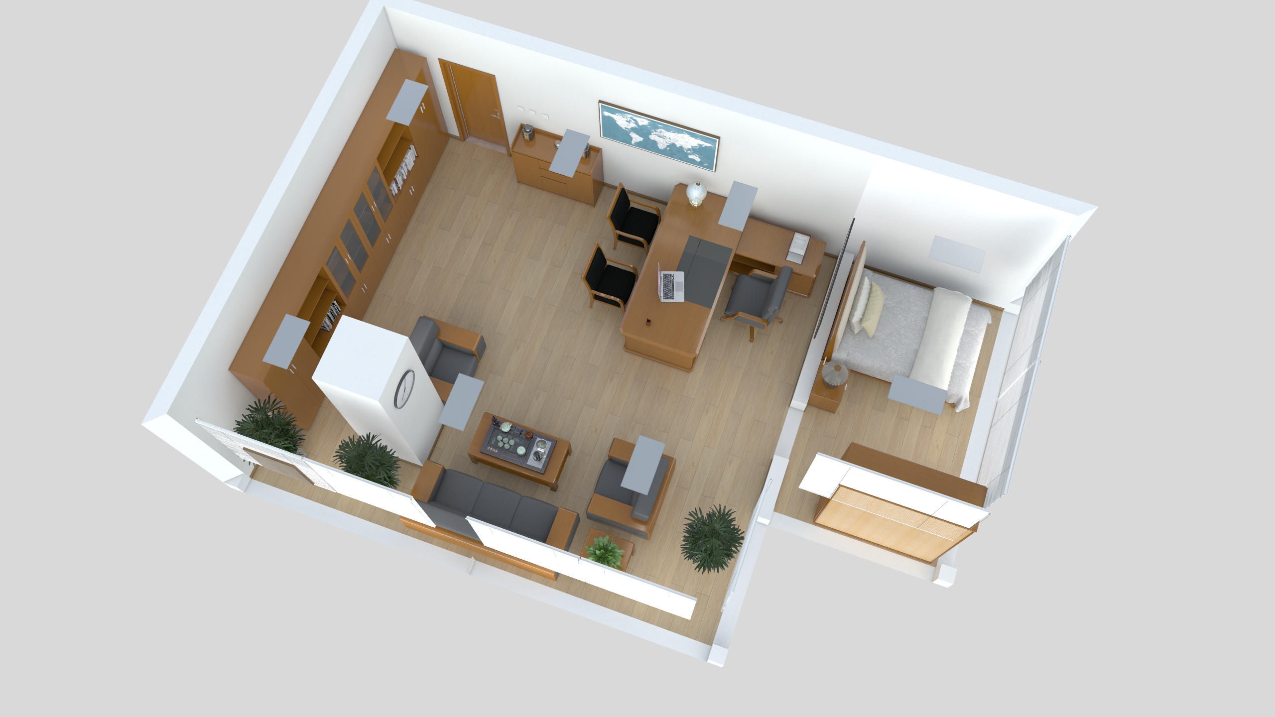 水秀山青-置业公司-装修设计方案