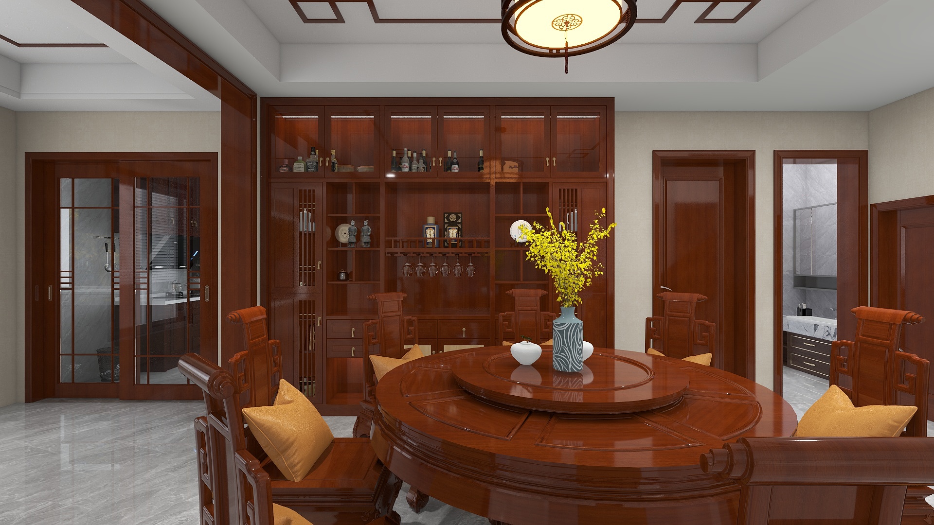 章丘经销商-诺德名府北区106-1-装修设计方案