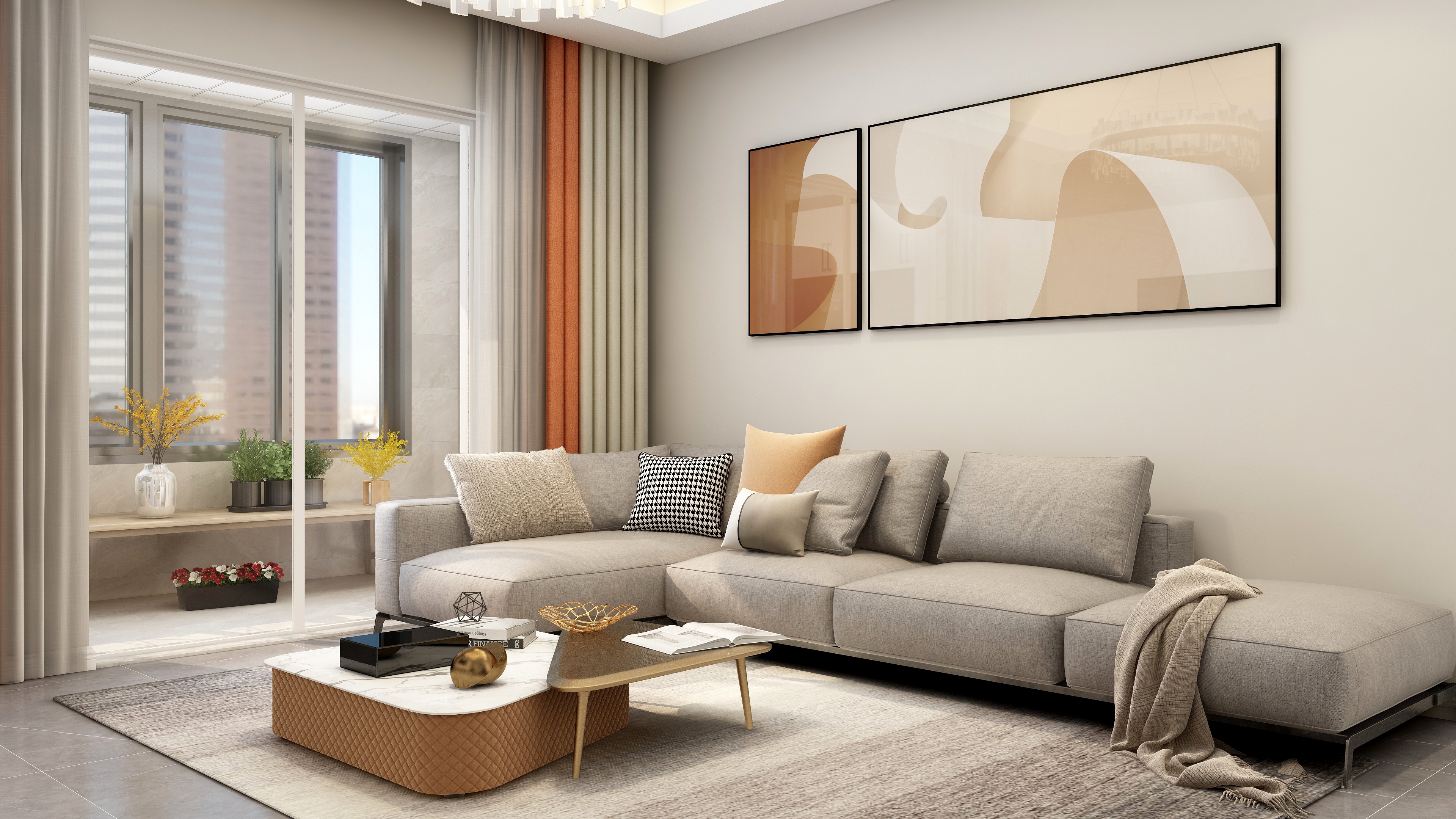 庄育霖-重庆平安摩卡城市104平现代3室装修效果图