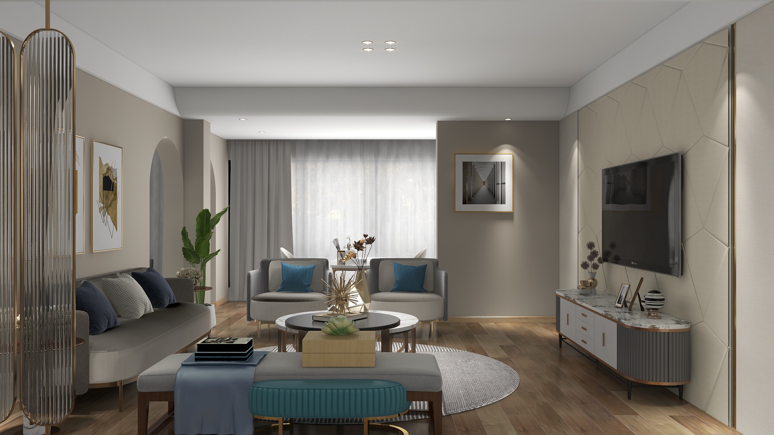 方案----现代轻奢-装修设计方案